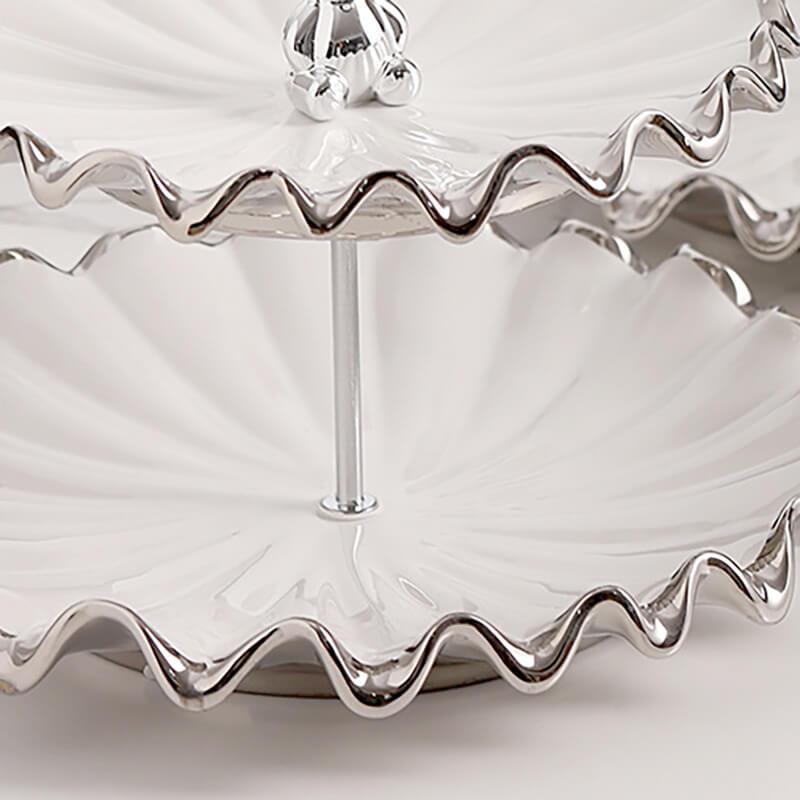 Water Ripple Shape Dessert Stand