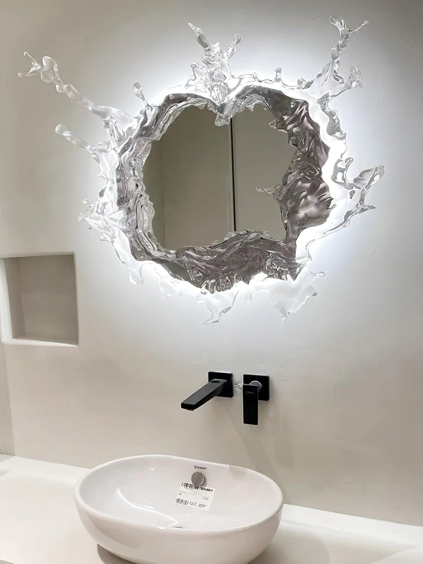 Water Drop Mirror Wall Lamp