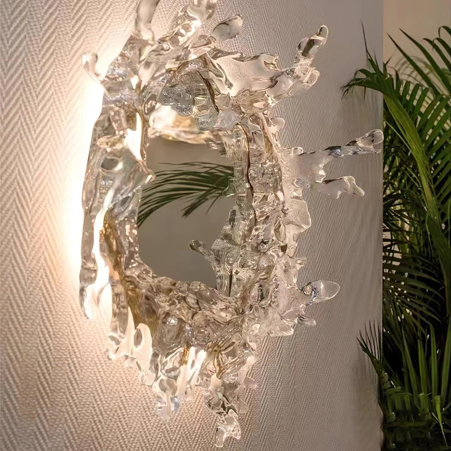 Water Drop Mirror Wall Lamp