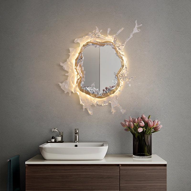 Water Drop Mirror Wall Lamp