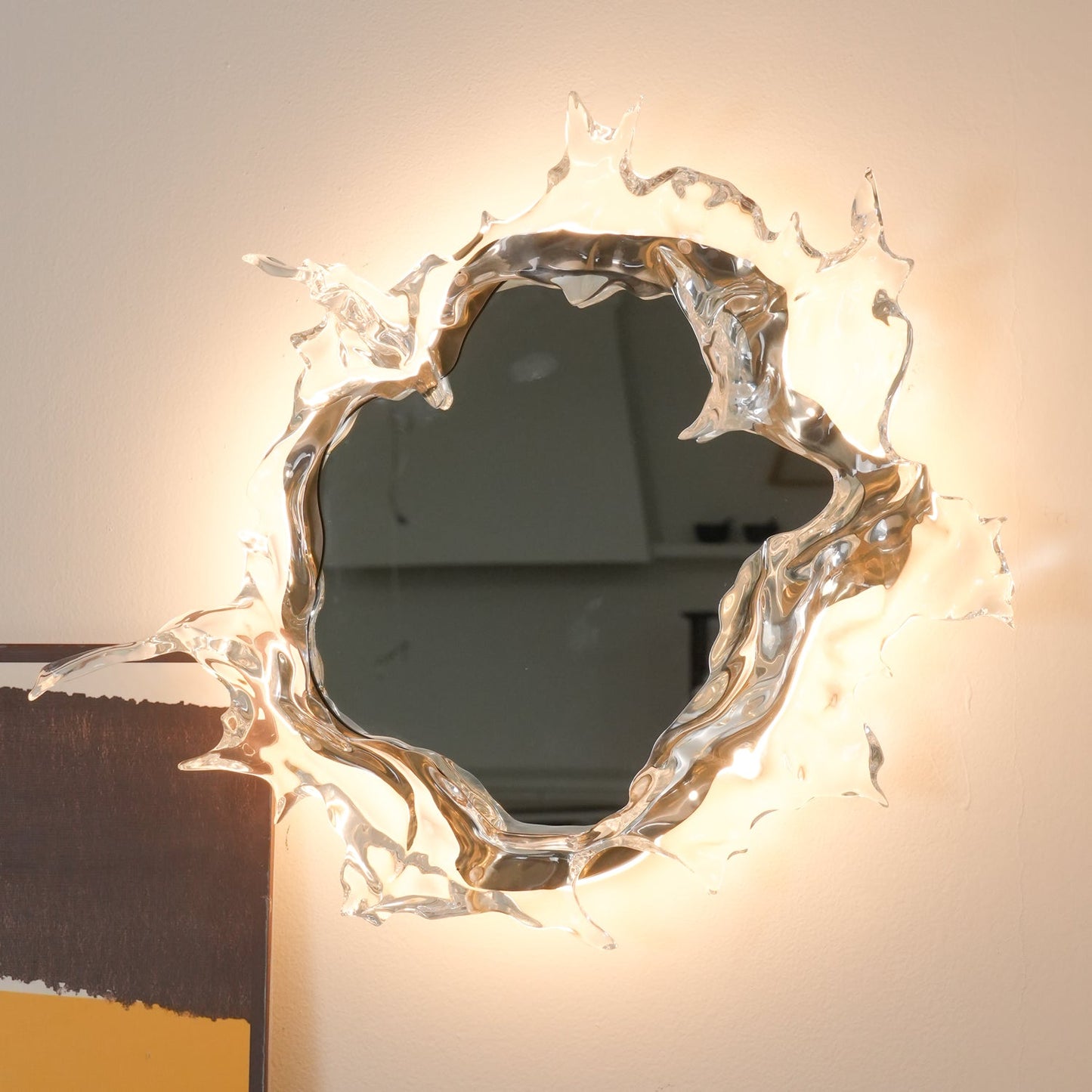 Water Drop Mirror Wall Lamp