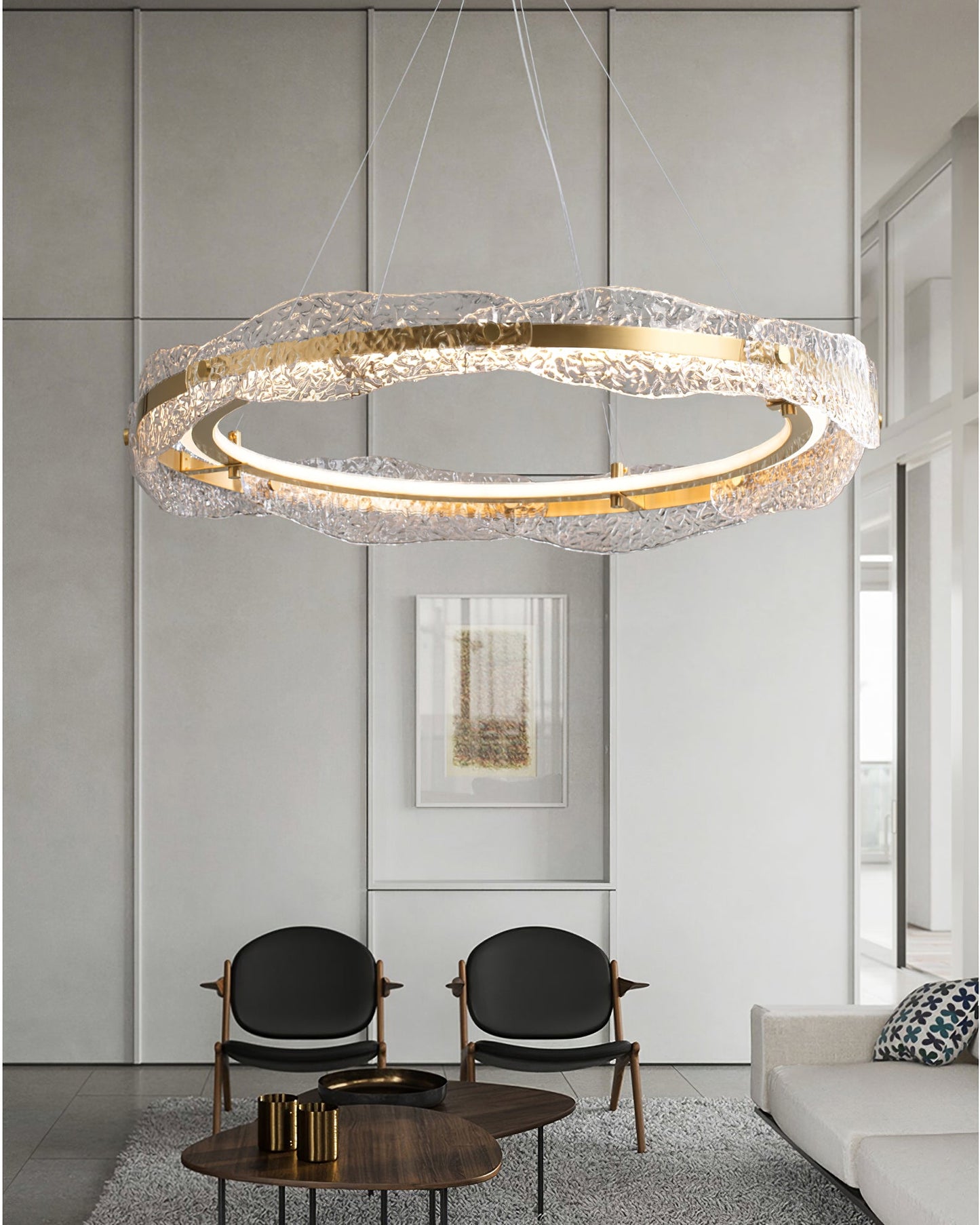 Water Ripple Chandelier