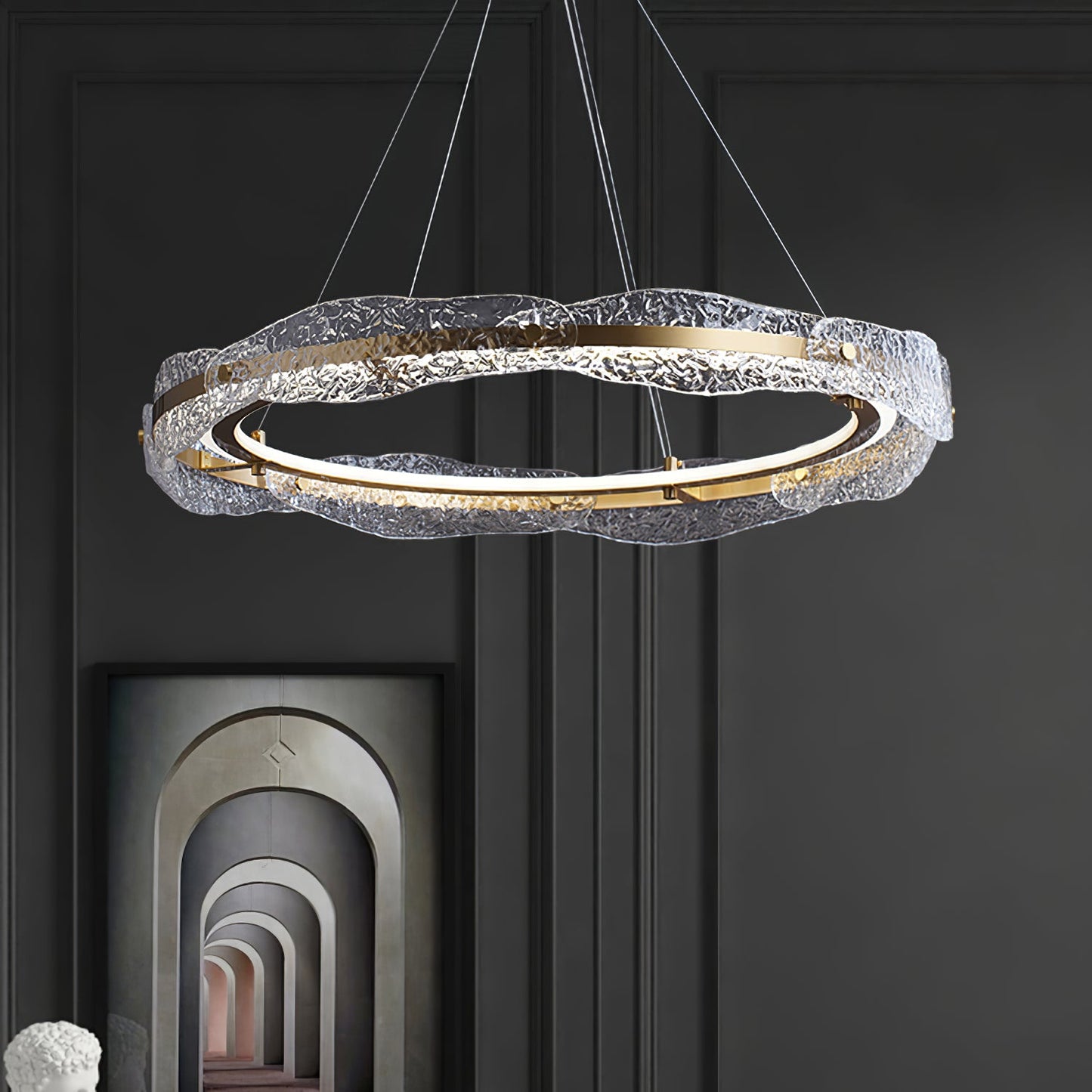 Water Ripple Chandelier