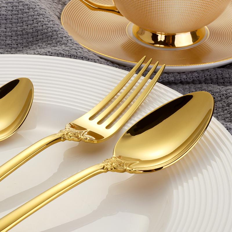 Western Elegant Stainless Steel Flatware