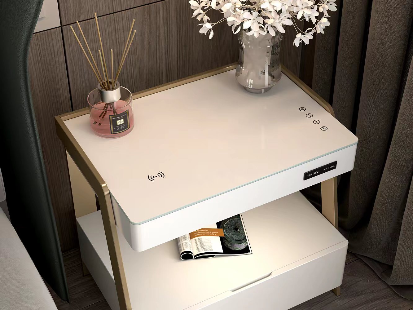 Bedside Beacon Smart Table