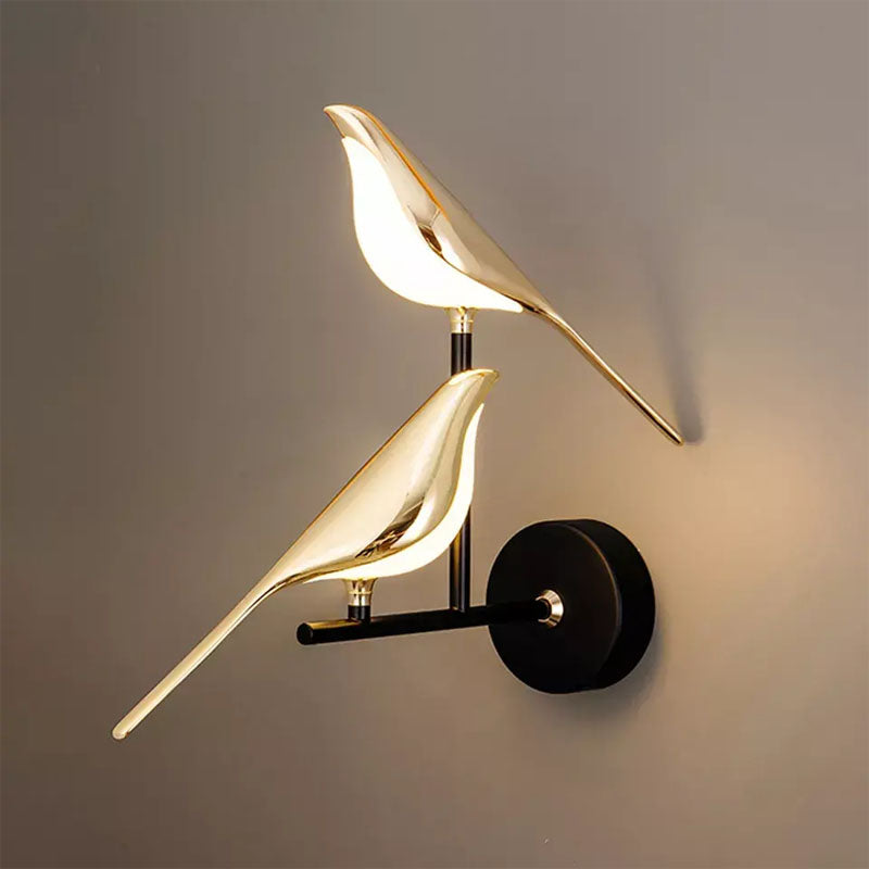 Whispering Wings Elegant LED Sconce