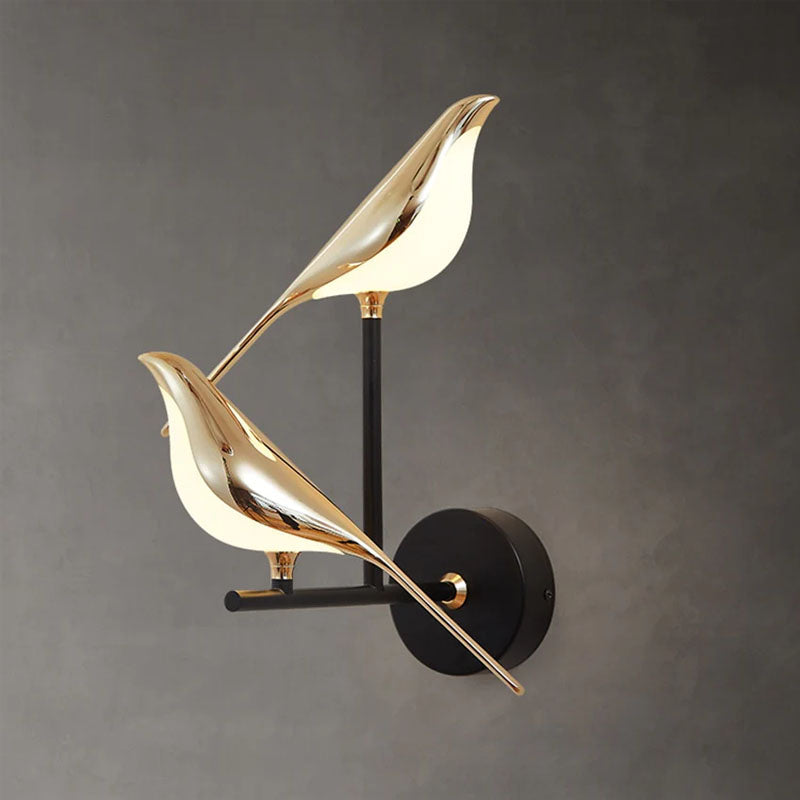 Whispering Wings Elegant LED Sconce