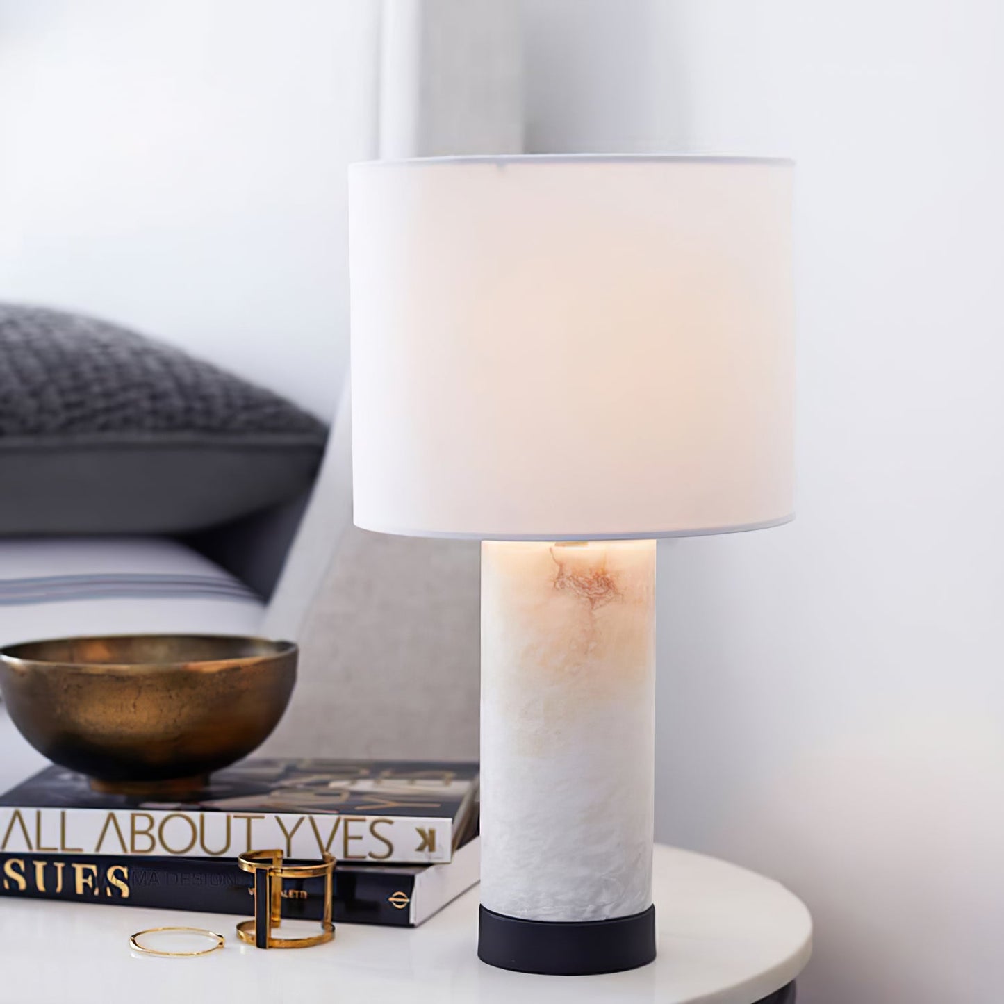 Windham Marble Table Lamp