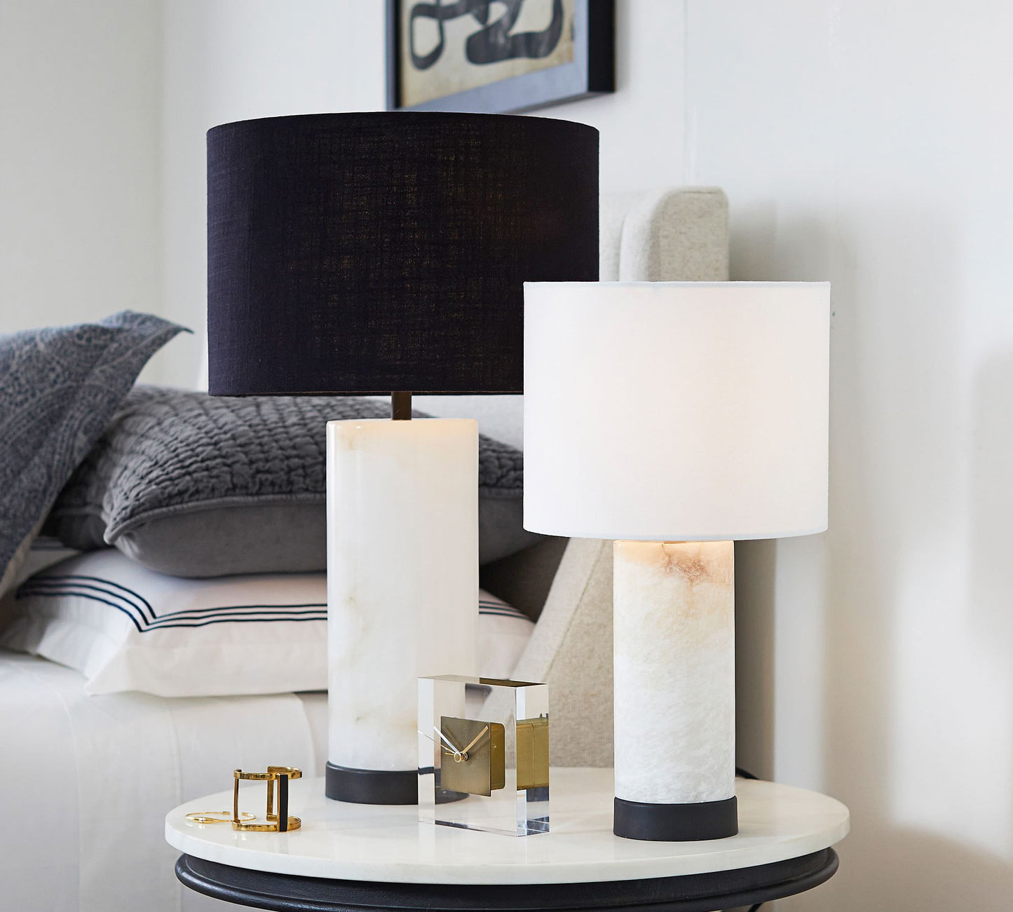 Windham Marble Table Lamp