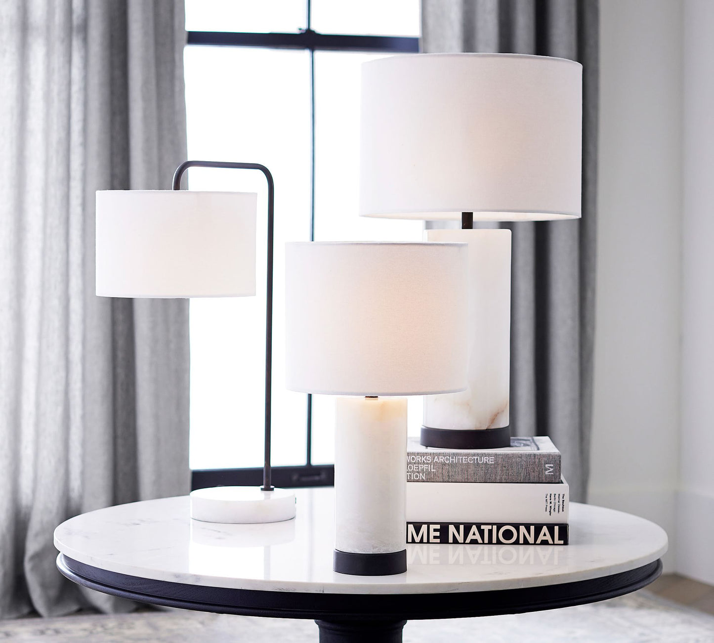 Windham Marble Table Lamp