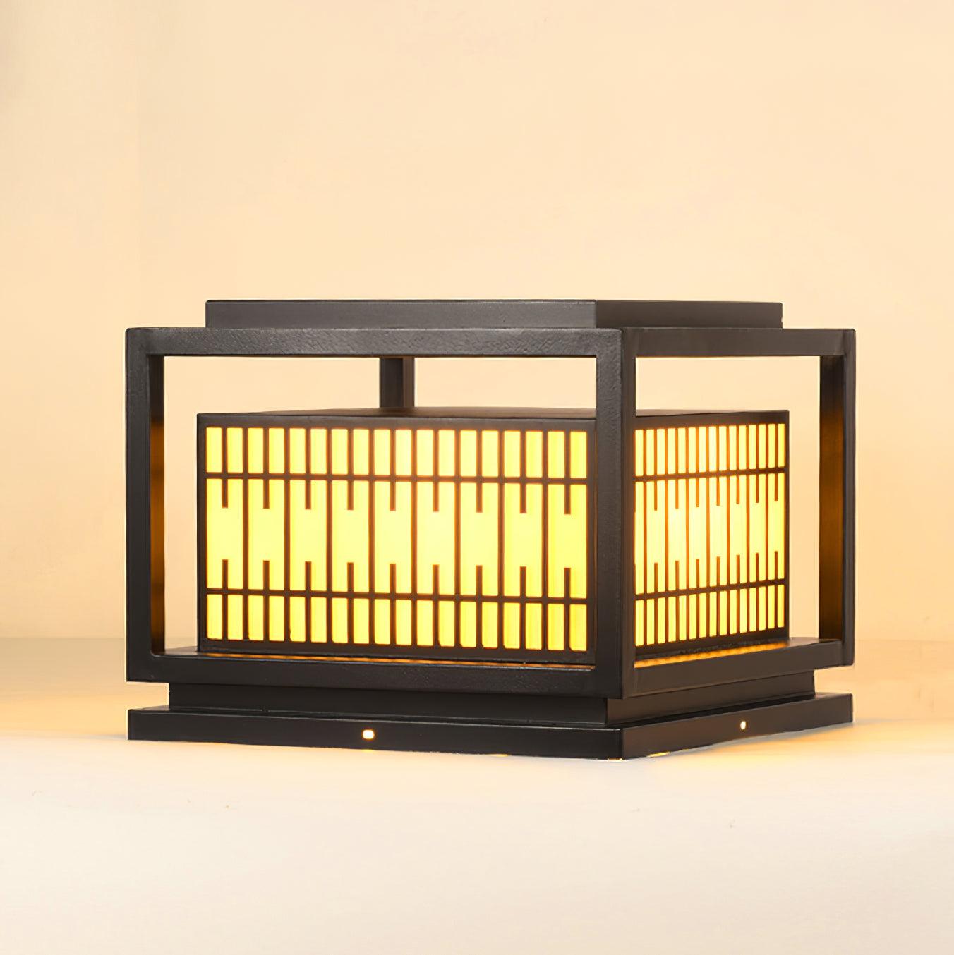 Window Grille Outdoor Post Light