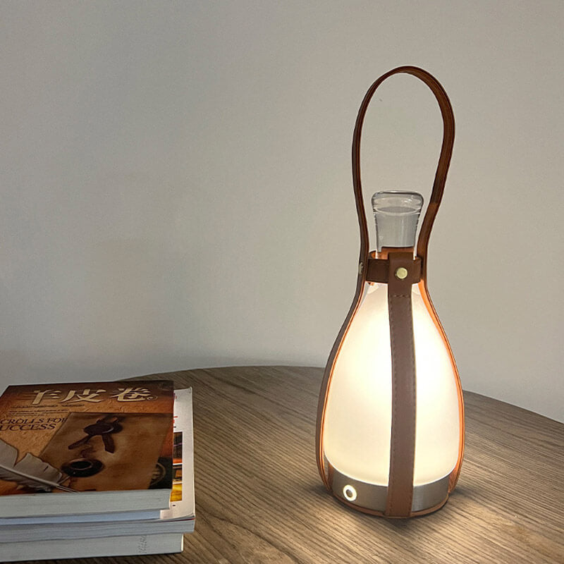 Wine Bottle Table Lamp Decor