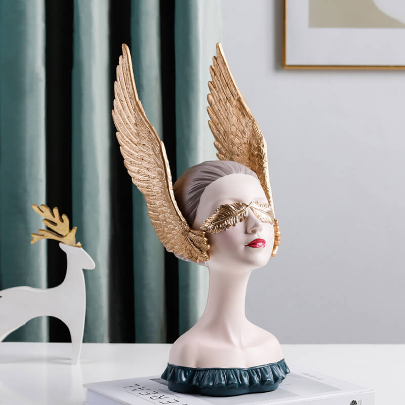 Wing Girl Resin Home Decor