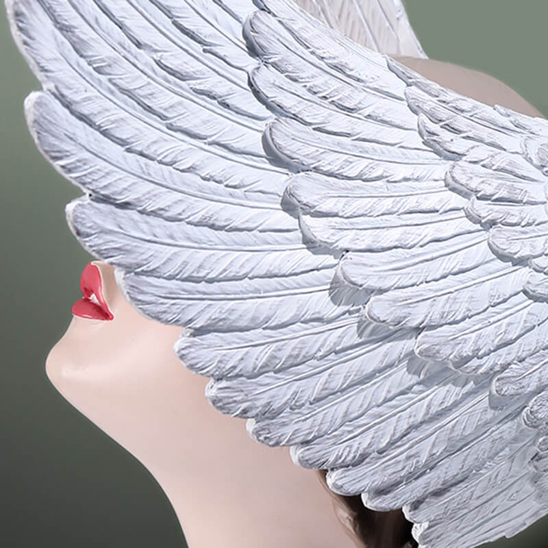 Wing Girl Resin Decoration