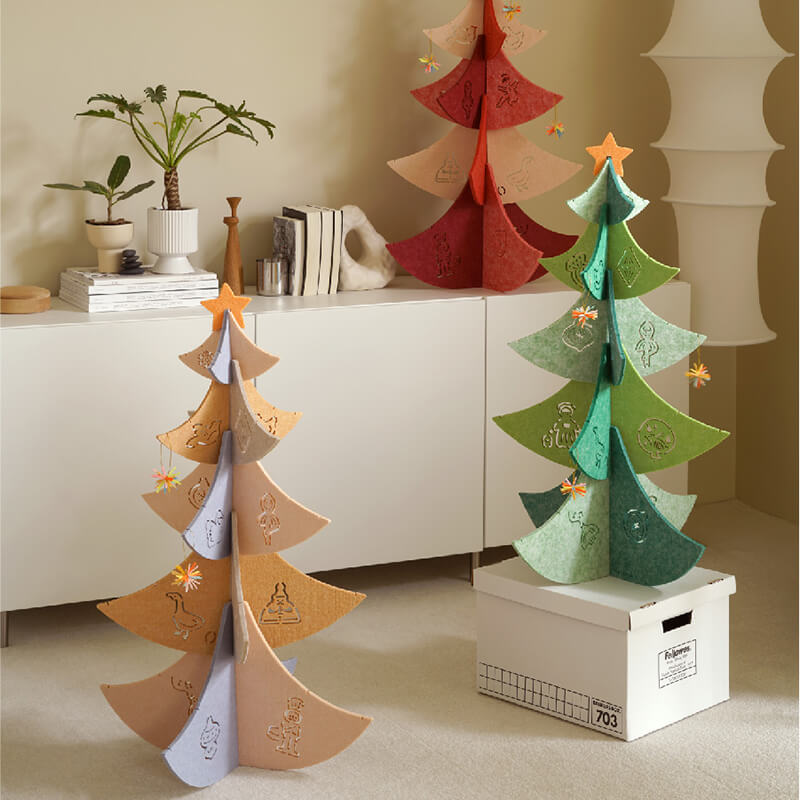 Wooden Stitching Christmas Tree