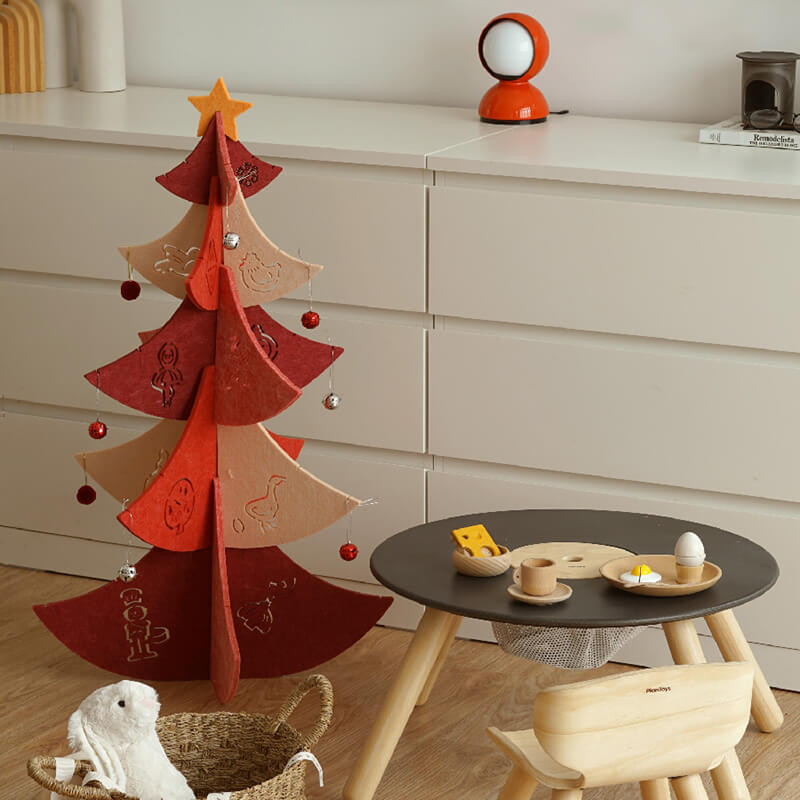 Wooden Stitching Christmas Tree