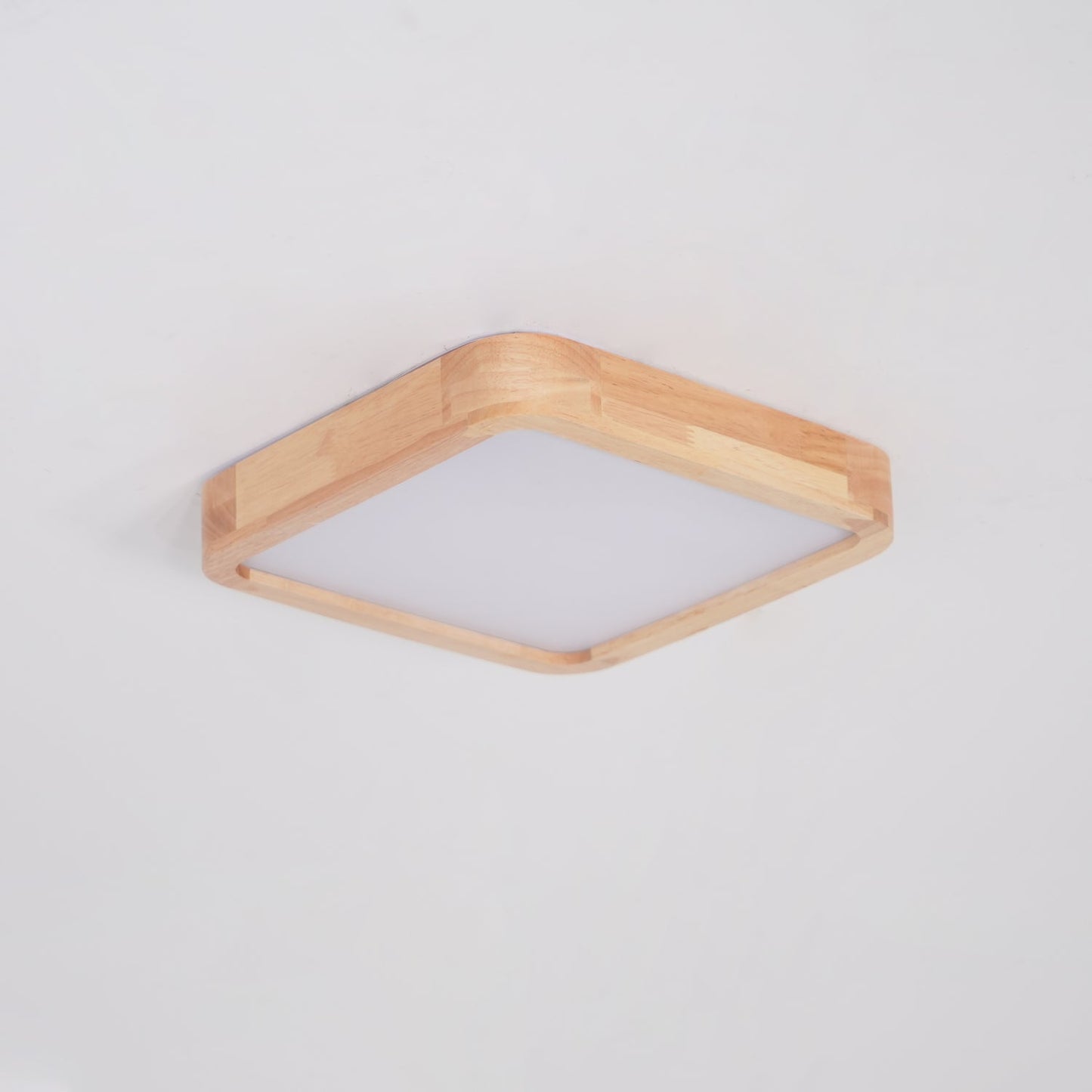 Wooden Geometric Ceiling Light