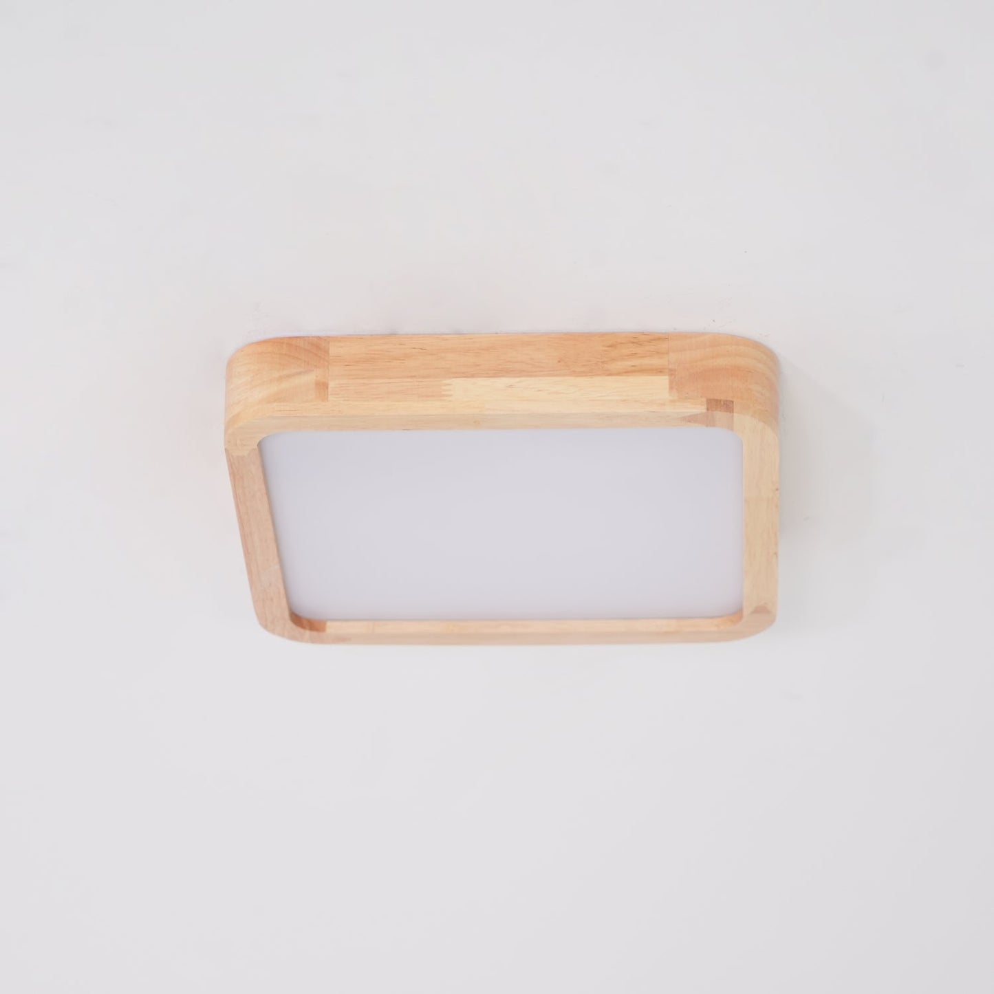 Wooden Geometric Ceiling Light