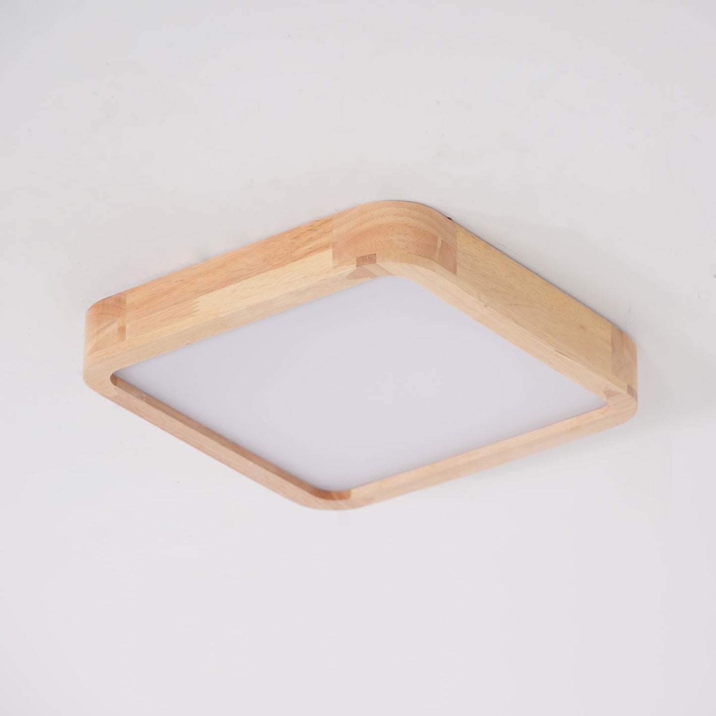 Wooden Geometric Ceiling Light