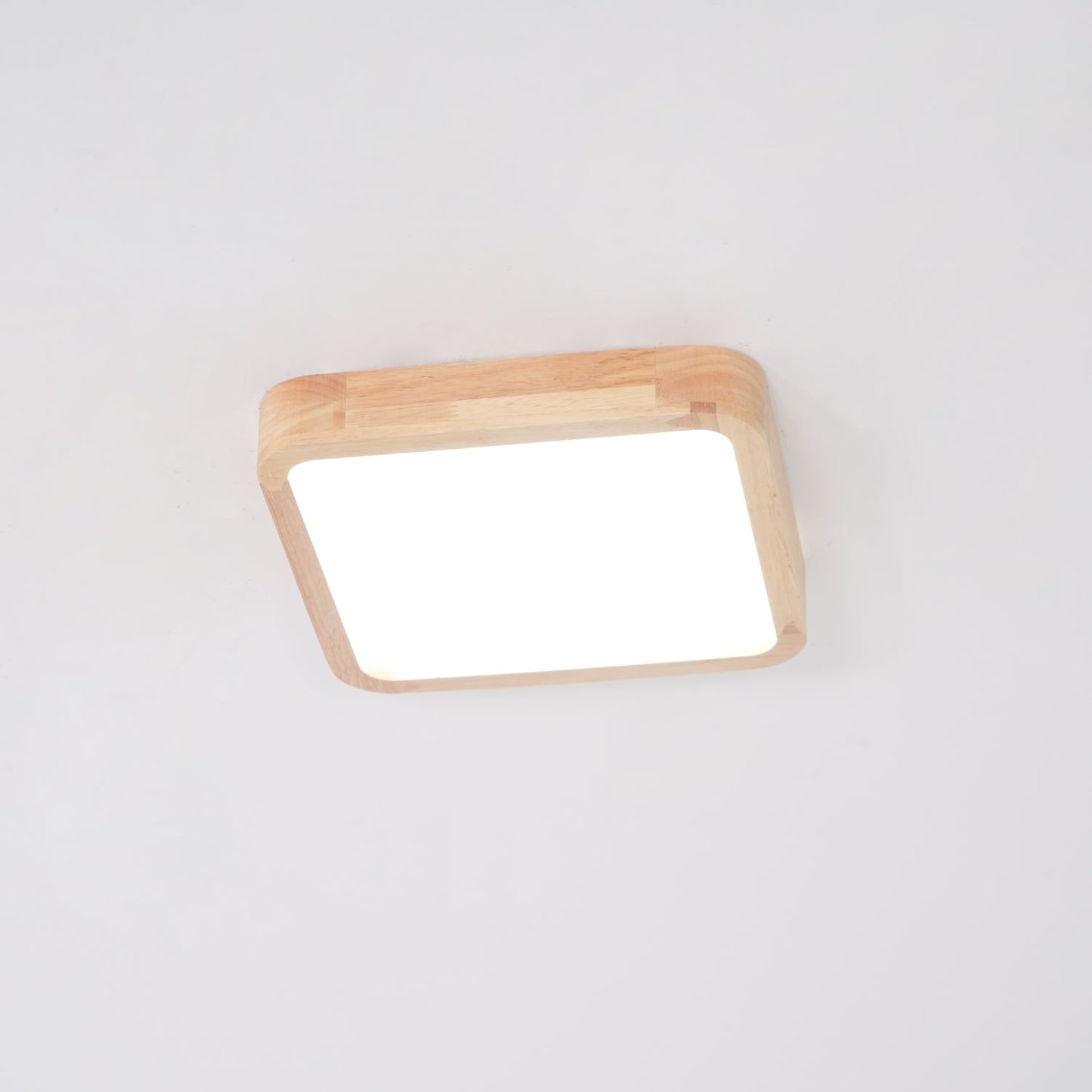 Wooden Geometric Ceiling Light