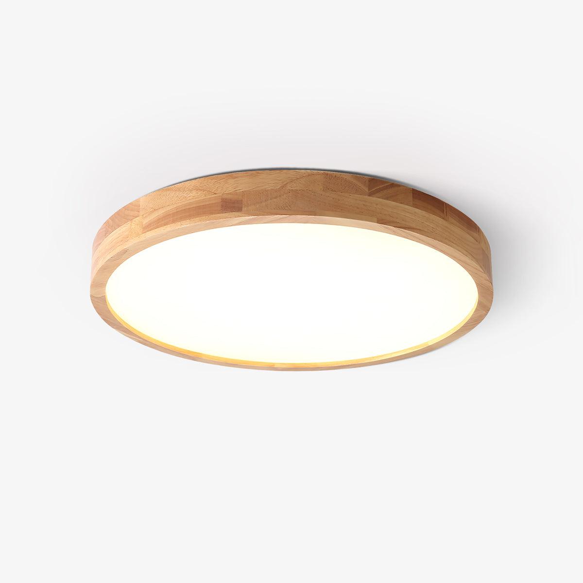 Wooden Geometric Ceiling Light