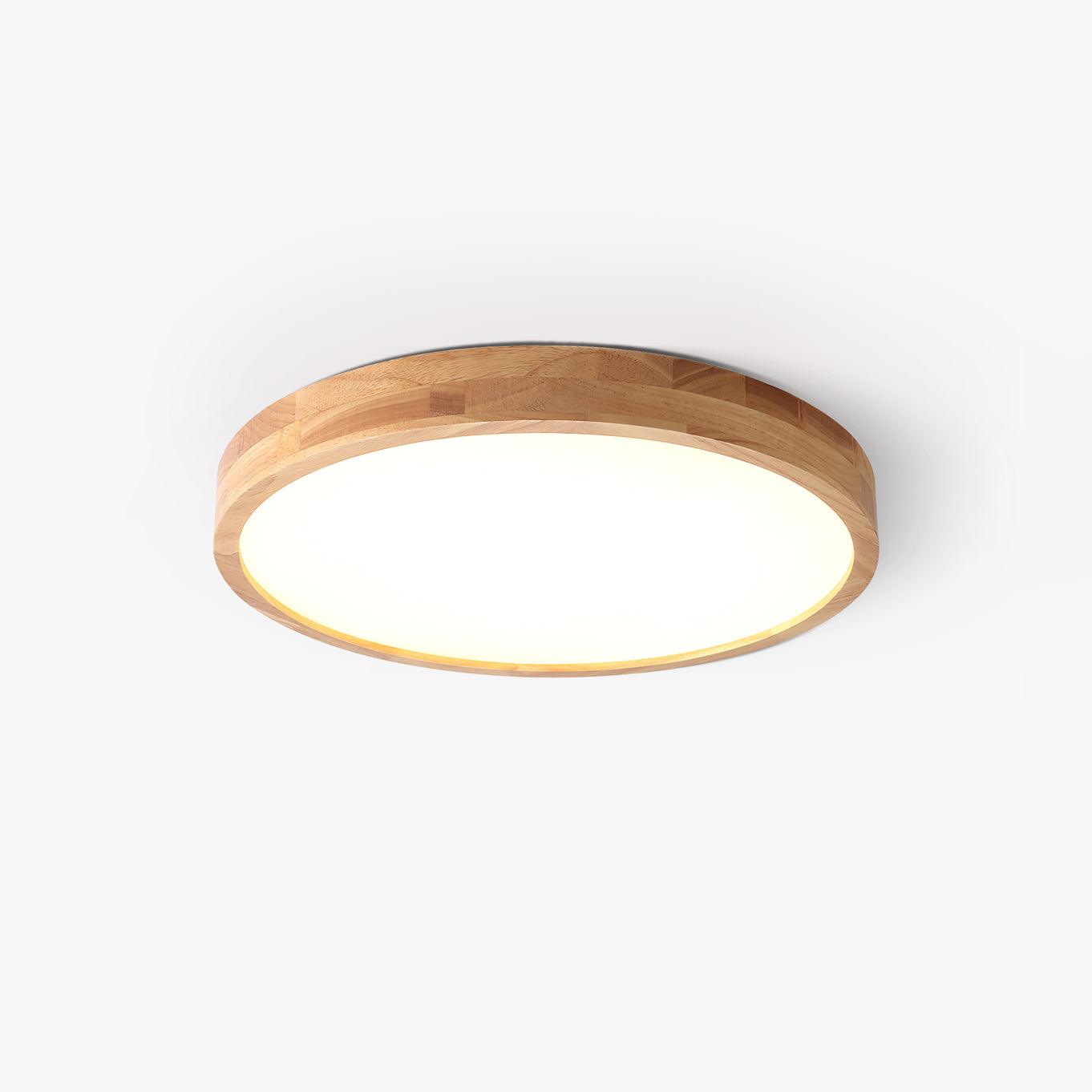 Wooden Geometric Ceiling Light