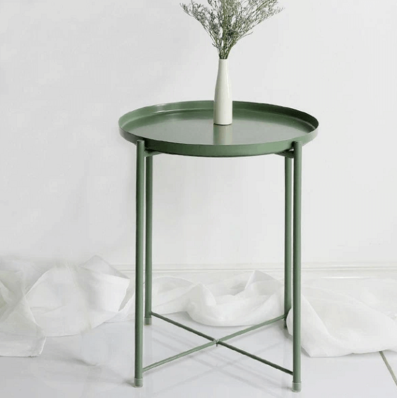 Wyatt - Modern Metal End Table - Nordic Side - architecture, art, artist, ashley furniture near me, bobs furniture outlet, cheap furniture near me, city furniture near me, contemporaryart, de