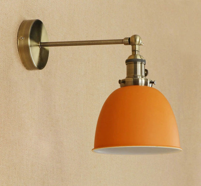 Modern Style Colorful Metal Wall Light