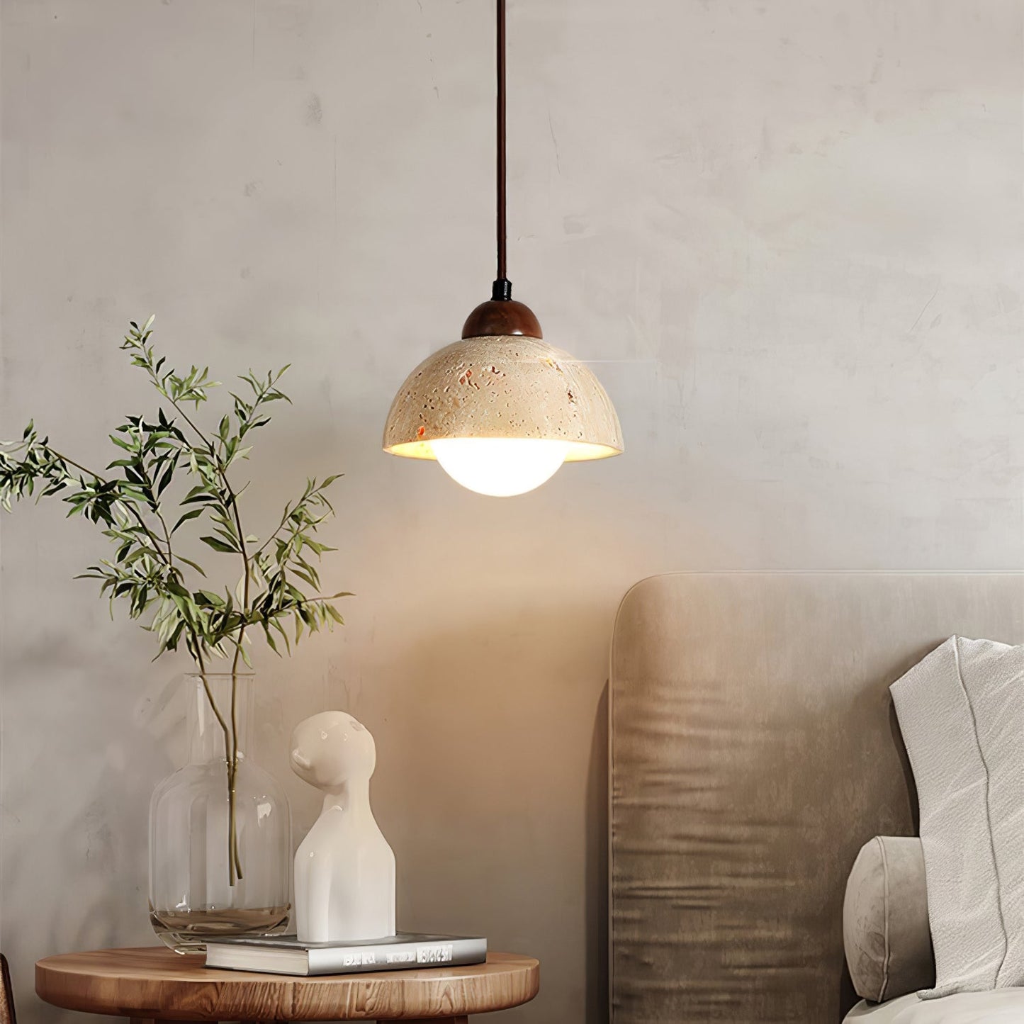 Travertine Pendant Lamp