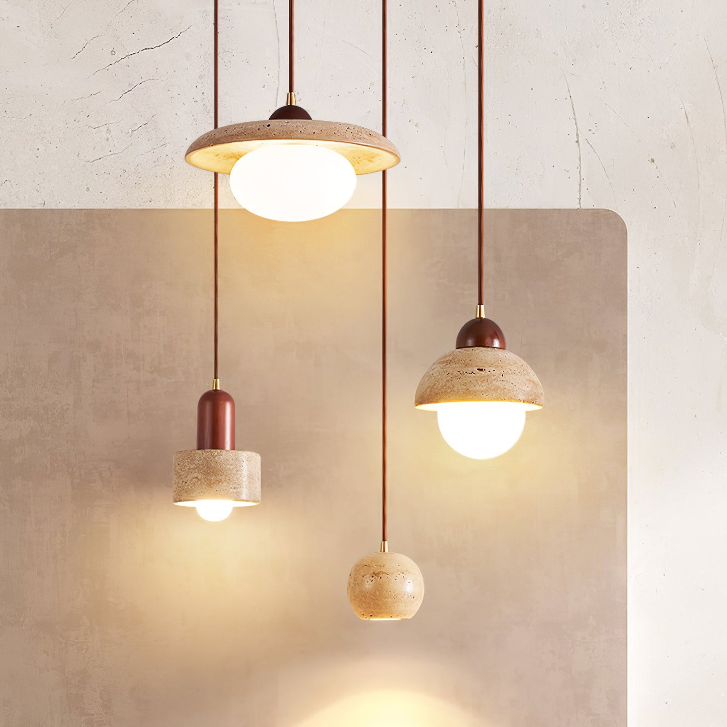 Travertine Pendant Lamp