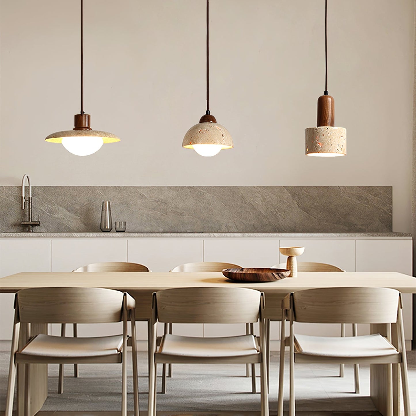 Travertine Pendant Lamp