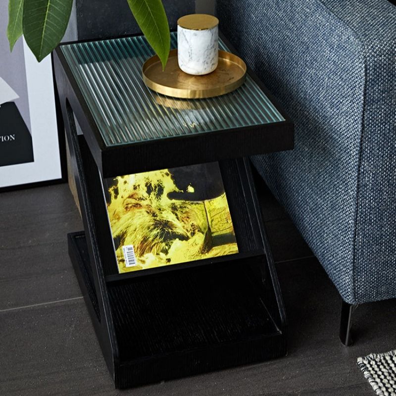 Z-Shaped Modern Side Table