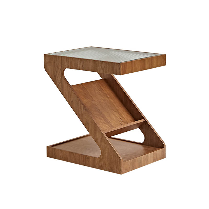 Z-Shaped Modern Side Table