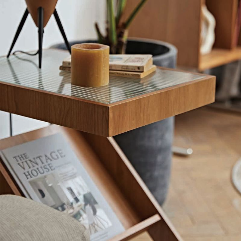 Z-Shaped Modern Side Table