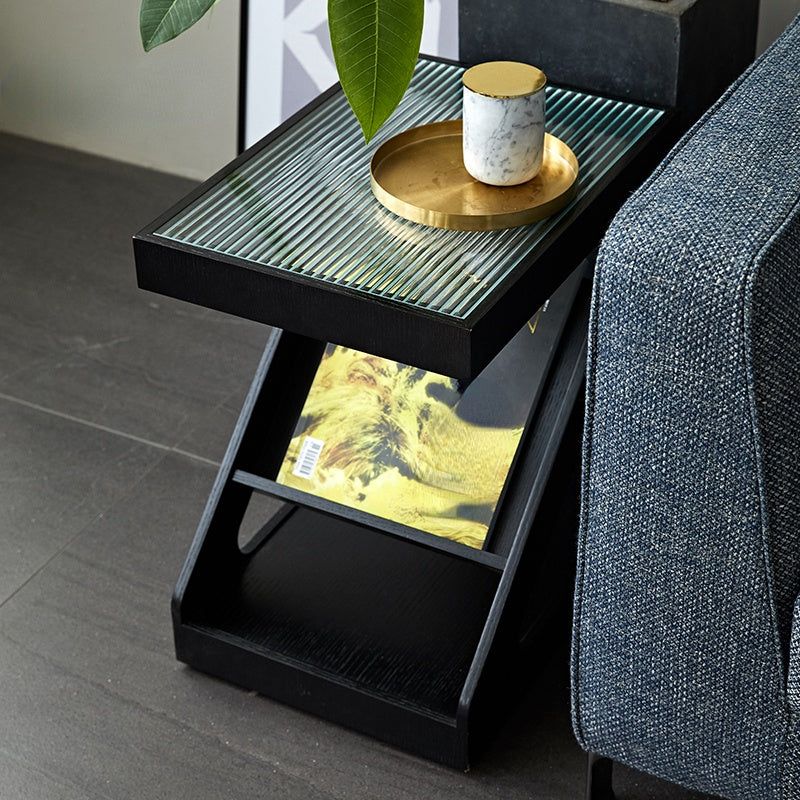 Z-Shaped Modern Side Table