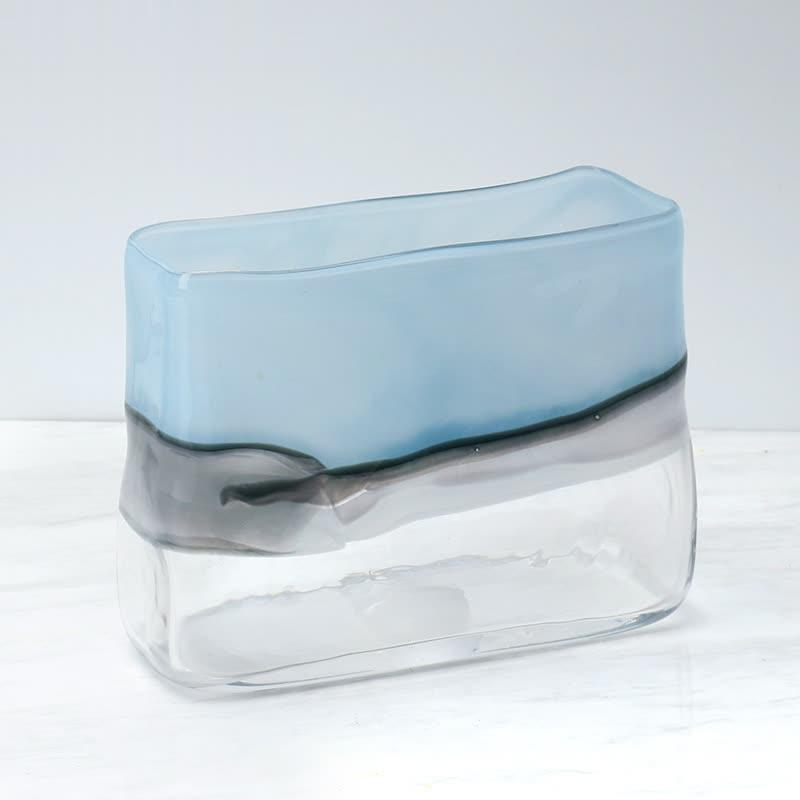 Maison Marble Glass Vase - Organic Elegance