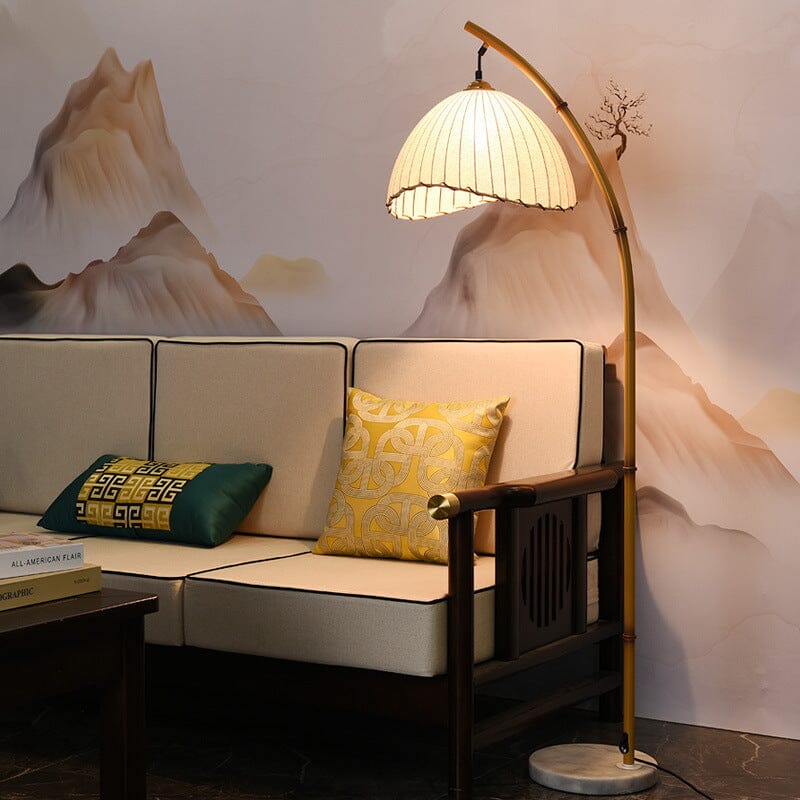 Bamboo Floor Lamp