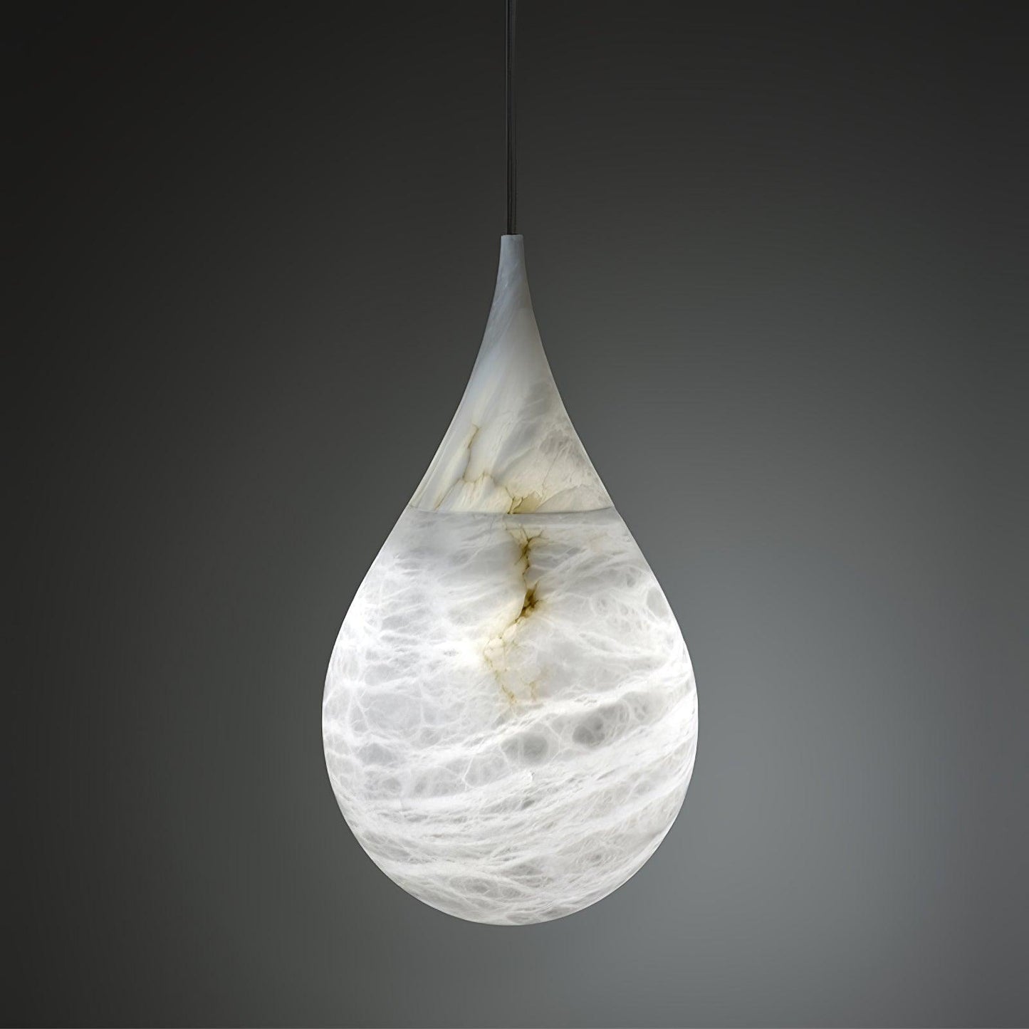 Marble Raindrop Pendant Light