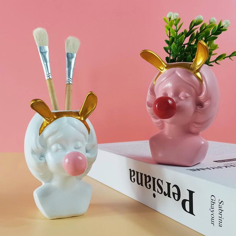 Nordic Playful Bubble Gum Vase