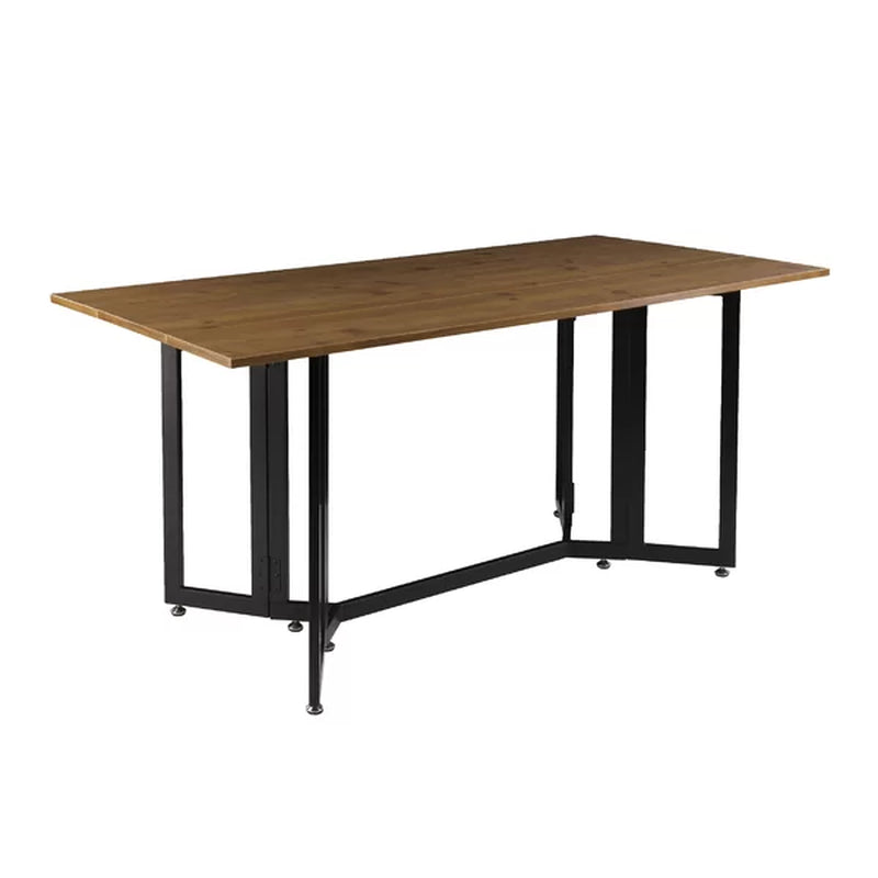 Adams Rustic Drop Leaf Dining Table