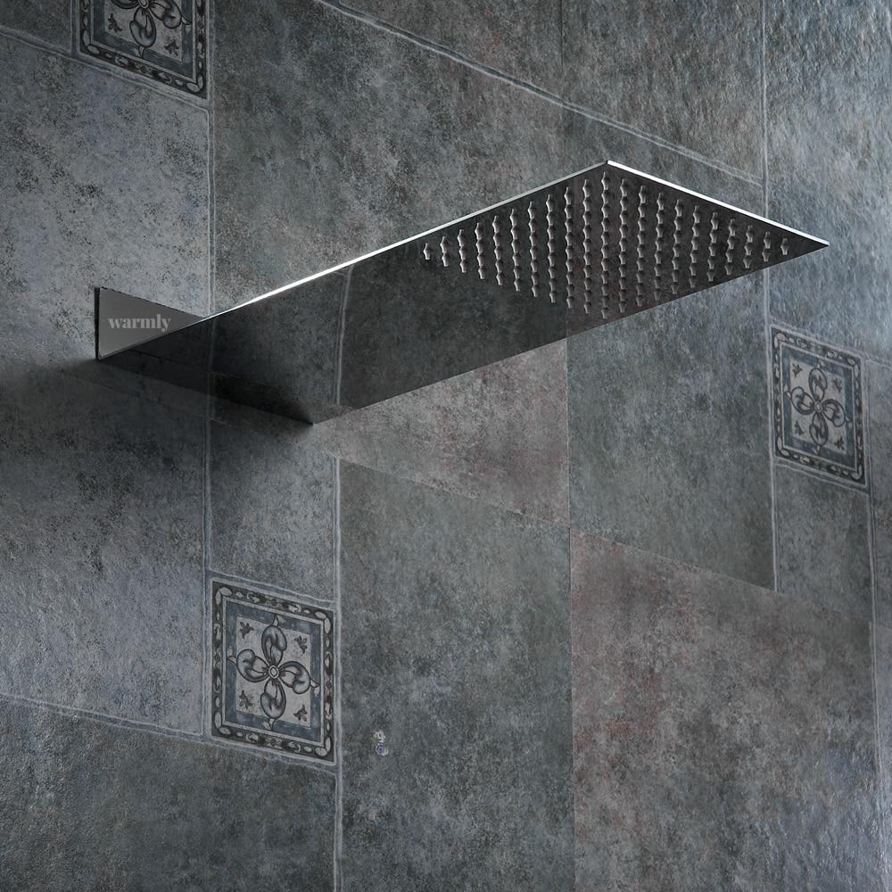 Bahari - Rainfall Shower Head - Nordic Side - 10-03, bathroom, bathroom-collection, best-selling, feed-cl0-over-80-dollars, modern, modern-pieces, renovation, shower, shower-head