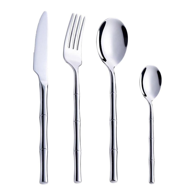 Metal Bamboo Cutlery Set