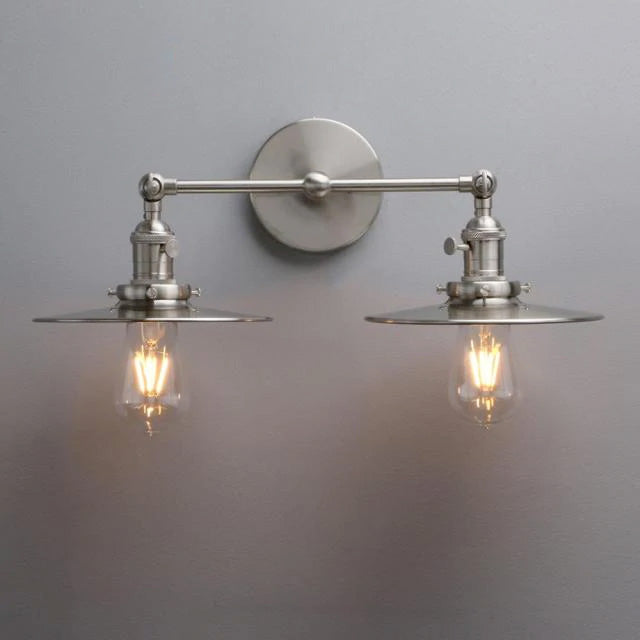 Vintage Double Sconce Light Fixture