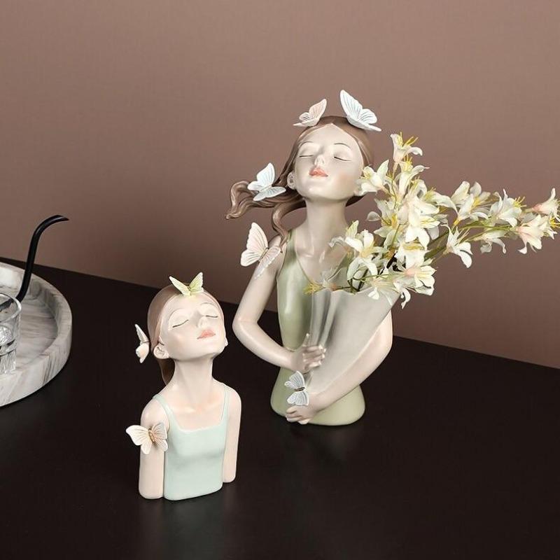 Butterfly Girl Vase Collection