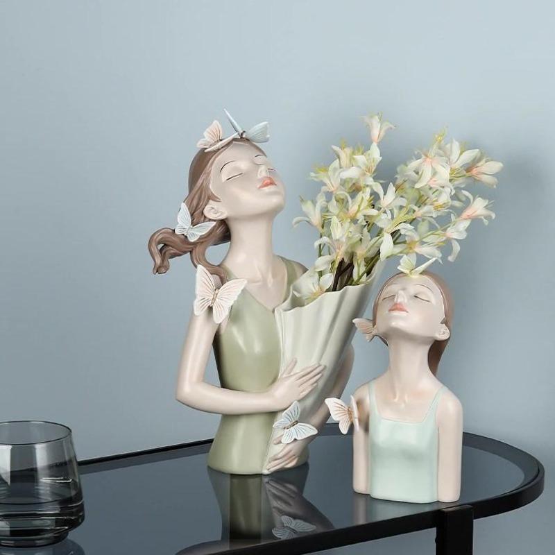 Butterfly Girl Vase Collection