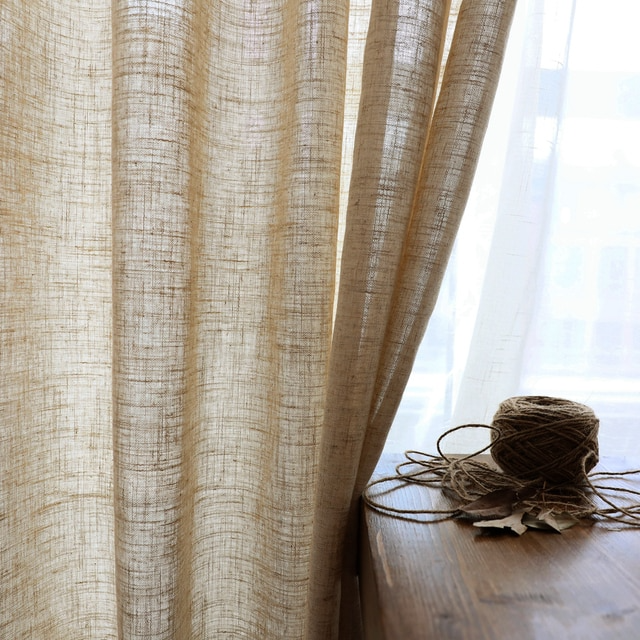 Modern Linen Curtain