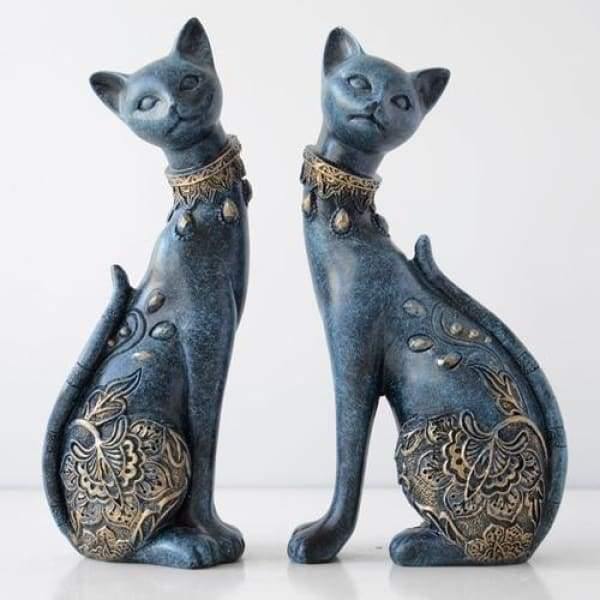 Couple Cat Figurine - Nordic Side - Figurine