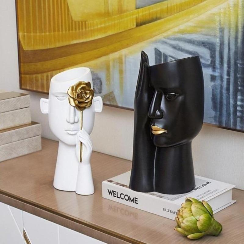 Abstract Portrait Vase Collection