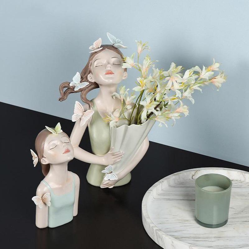 Butterfly Girl Vase Collection