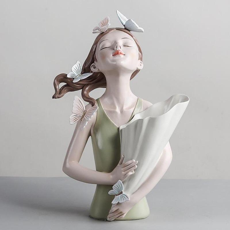 Butterfly Girl Vase Collection